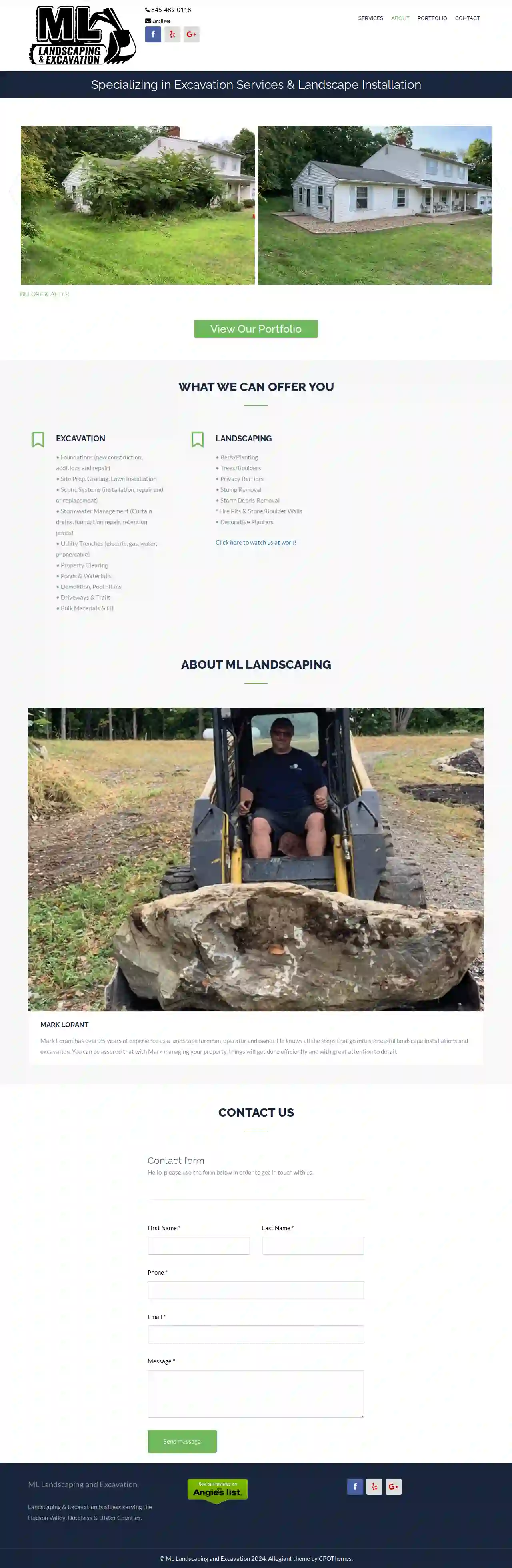 ML Landscaping & Excavation