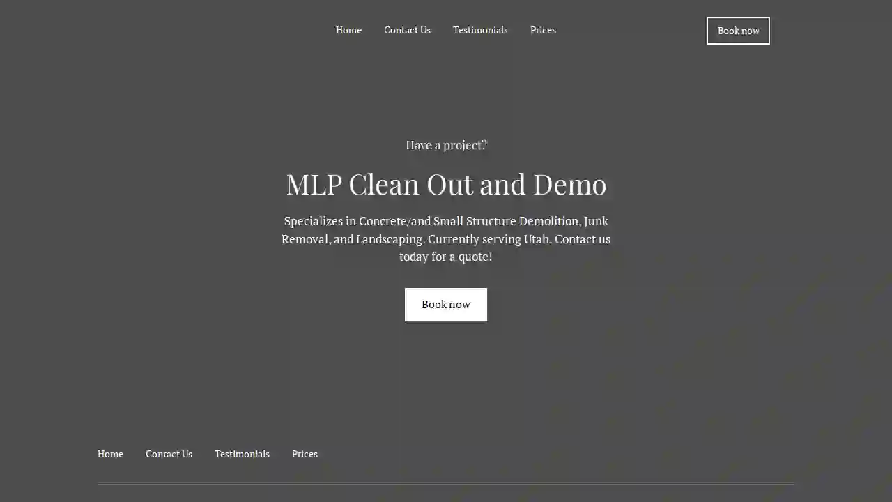 MLP Clean Out and Demo