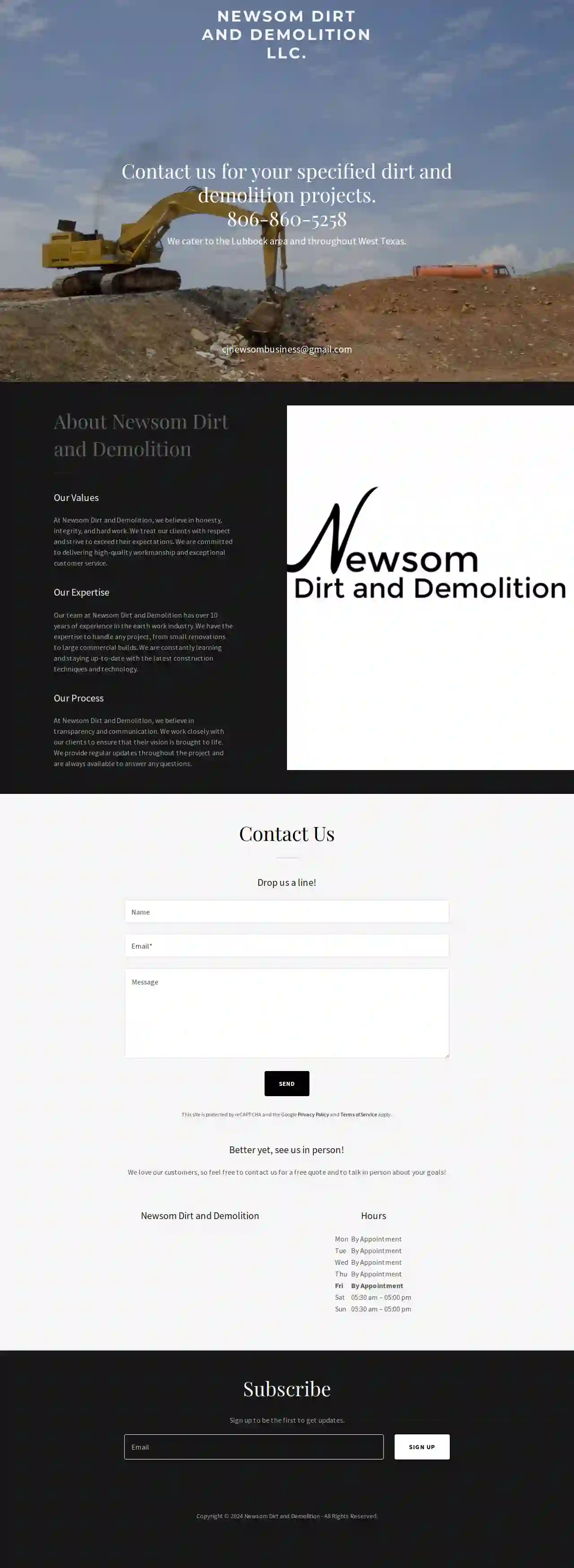 Newsom Dirt and Demolition