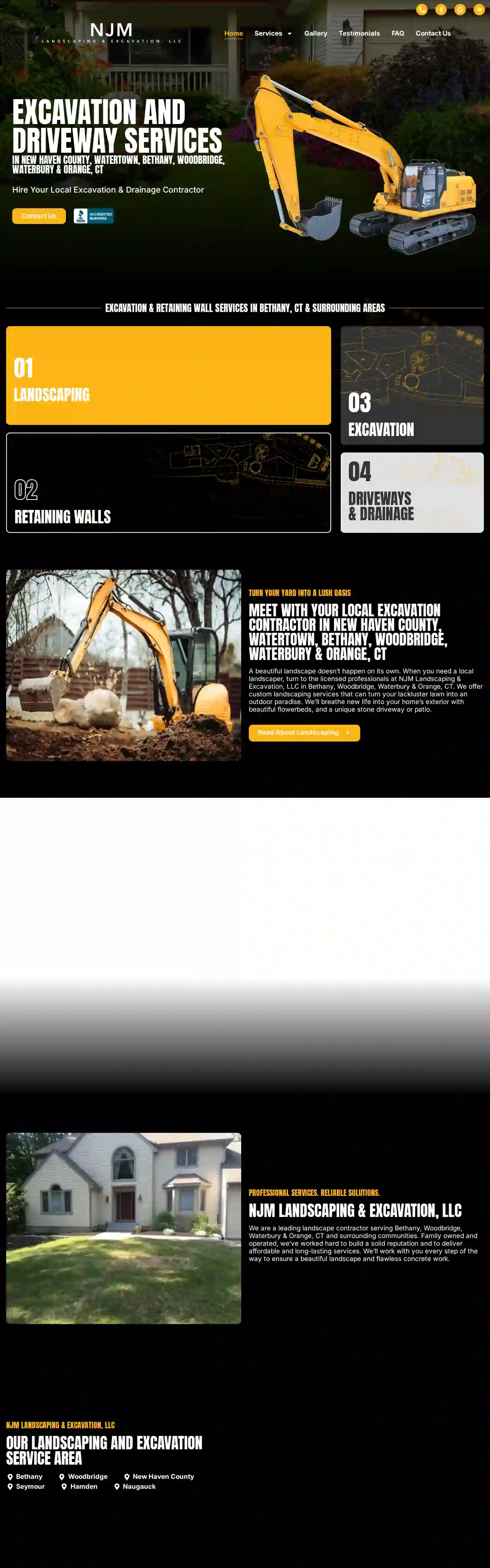 NJM Landscaping & Excavation, LLC