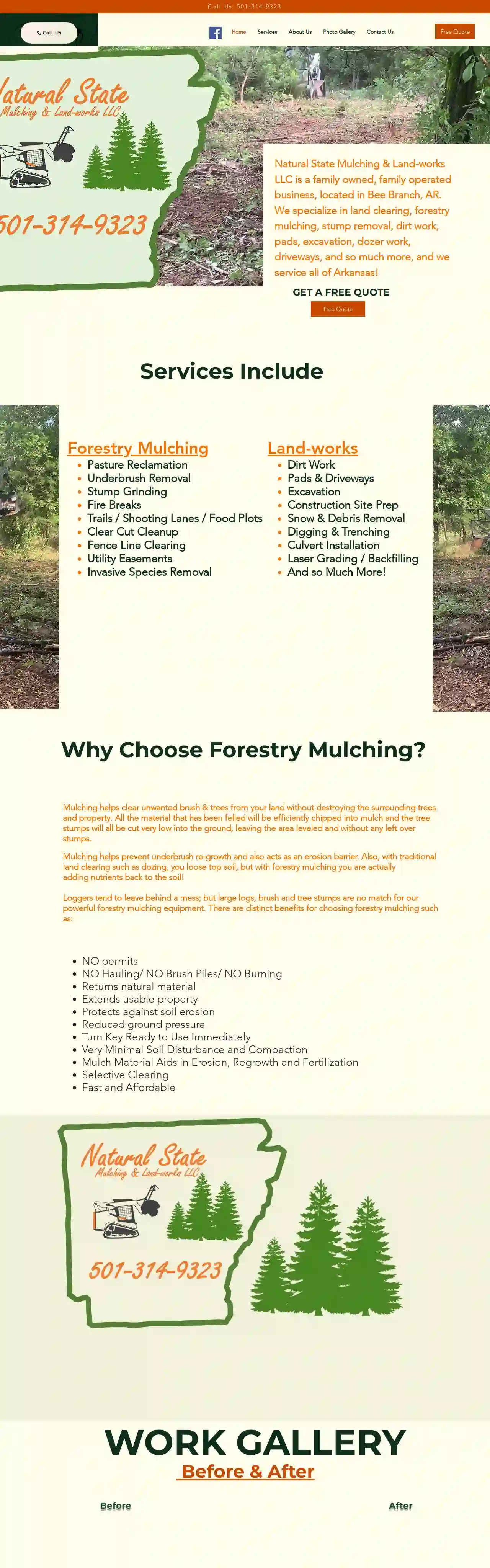 Natural State Mulching & Land-Works LLC