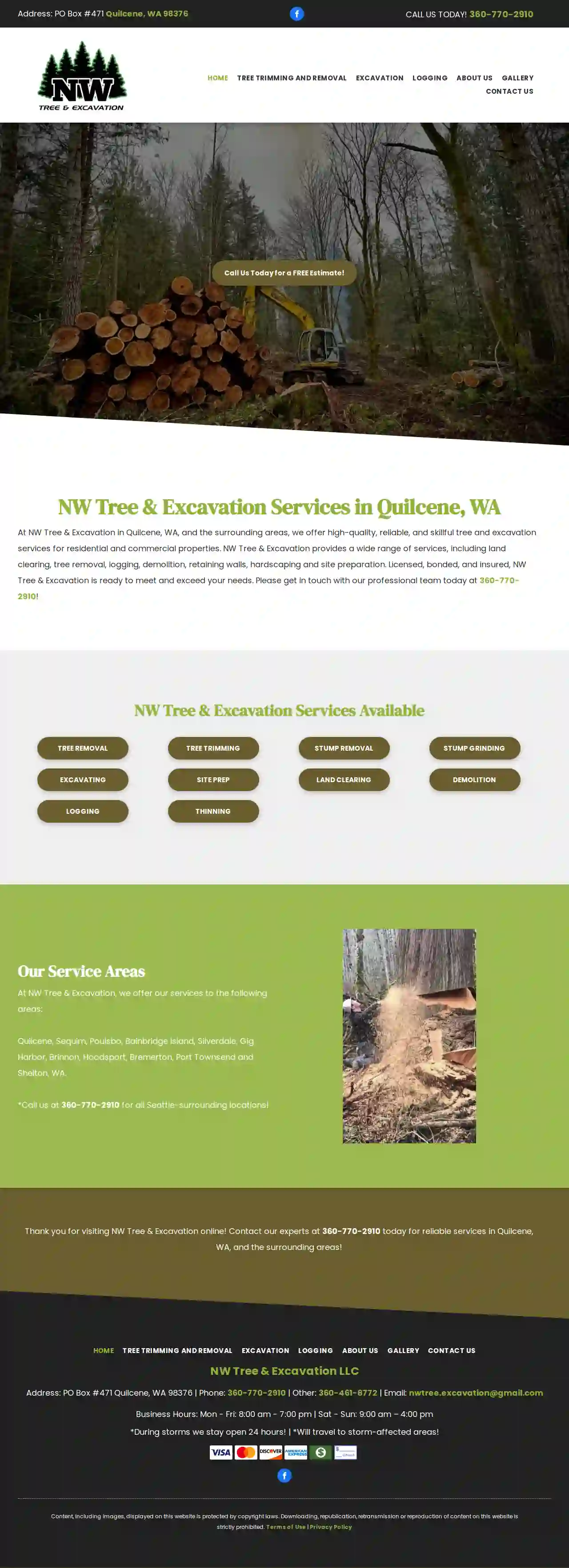 NW Tree & Excavation LLC