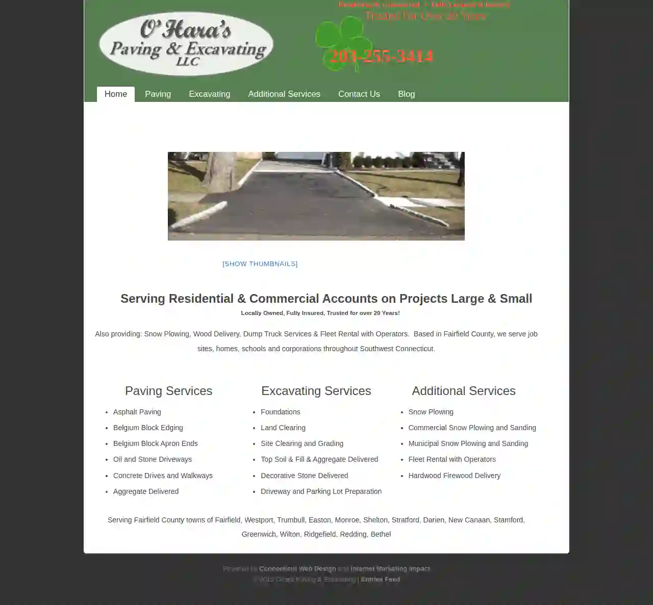 O'Hara's Paving & Excavating