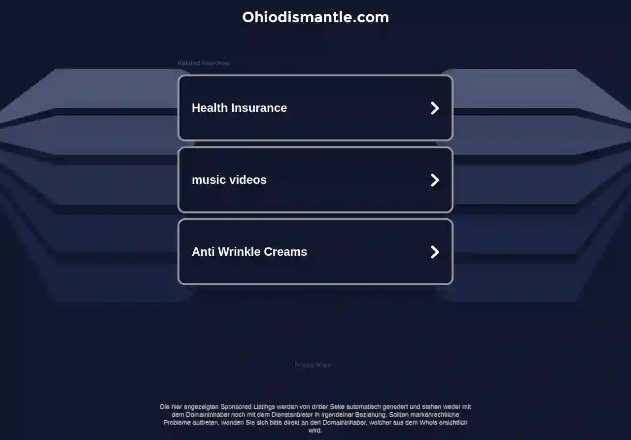 Ohio Dismantle