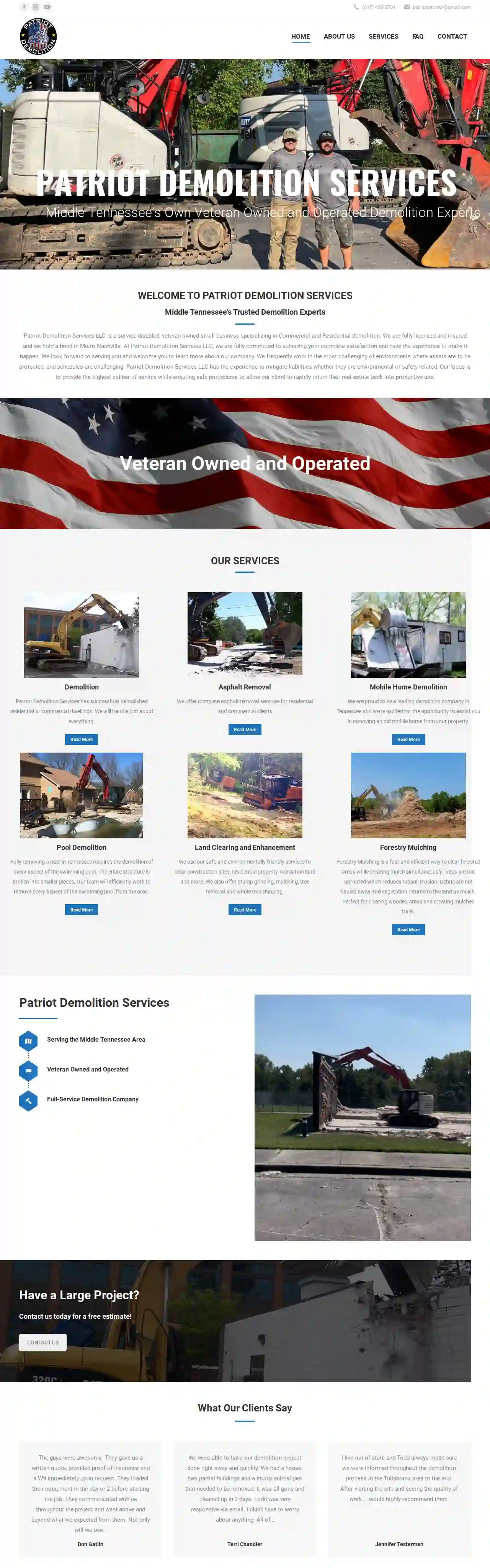 Patriot Demolition Services LLC