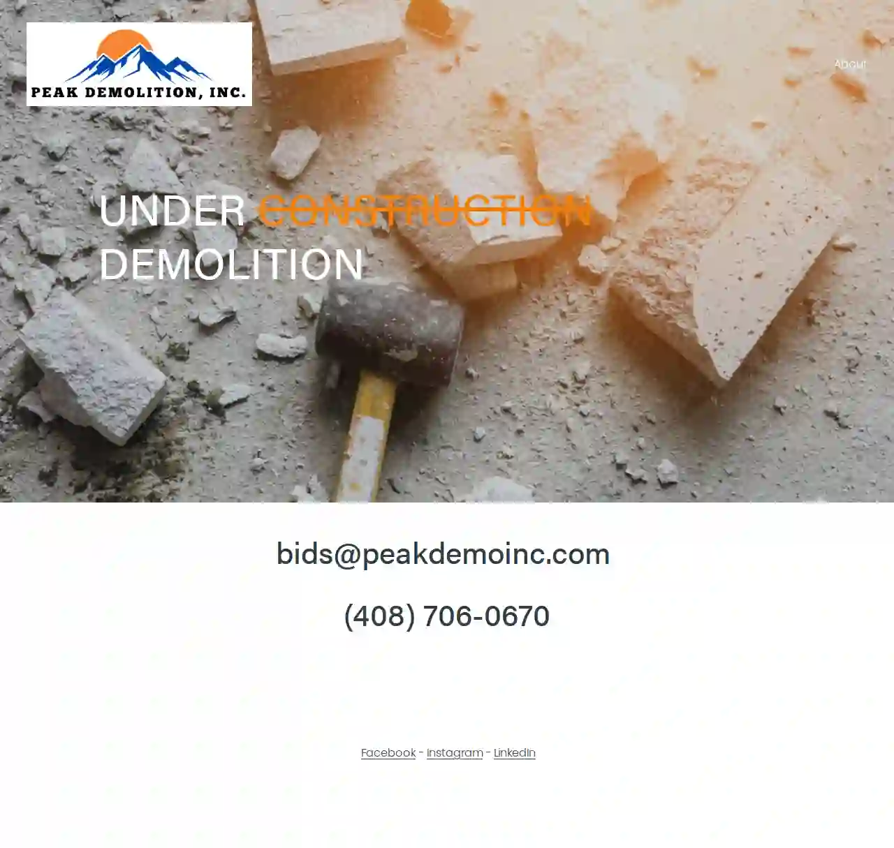 Peak Demolition, Inc.