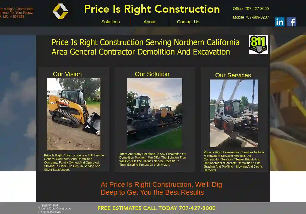 Price Is Right Construction