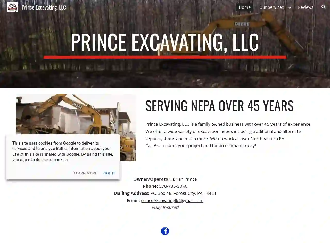 Prince Excavating, LLC