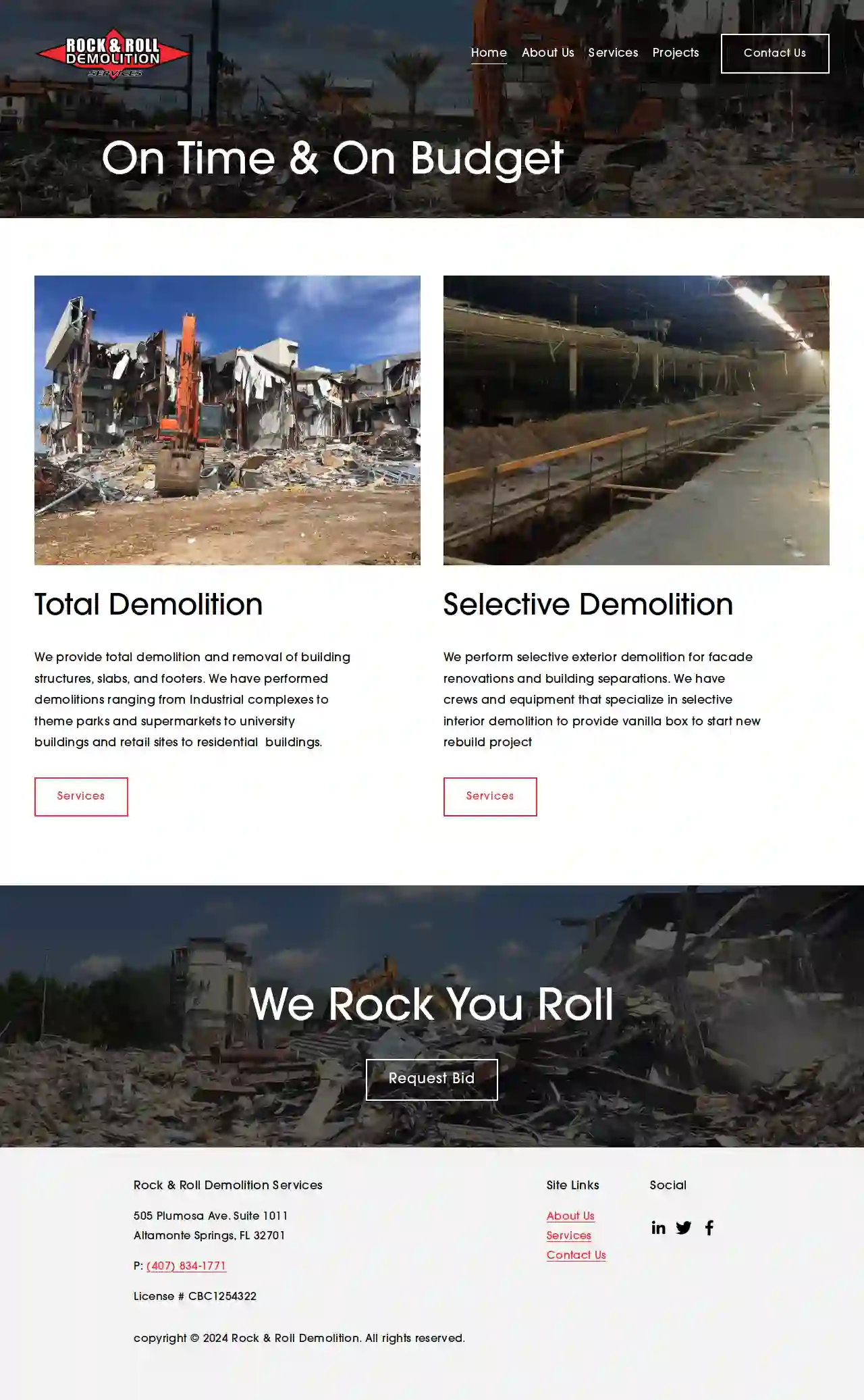 Rock & Roll Demolition Services