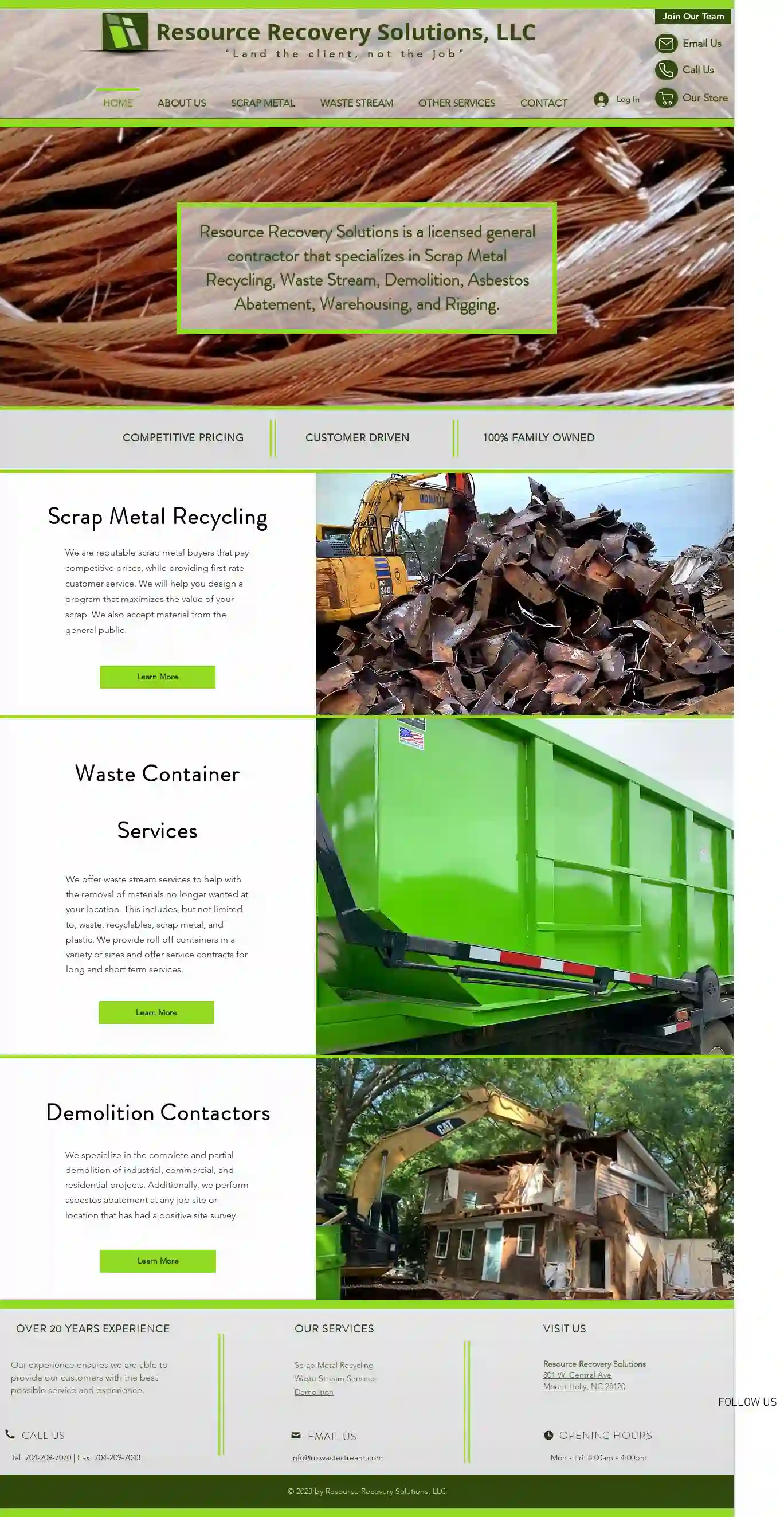 Resource Recovery Solutions