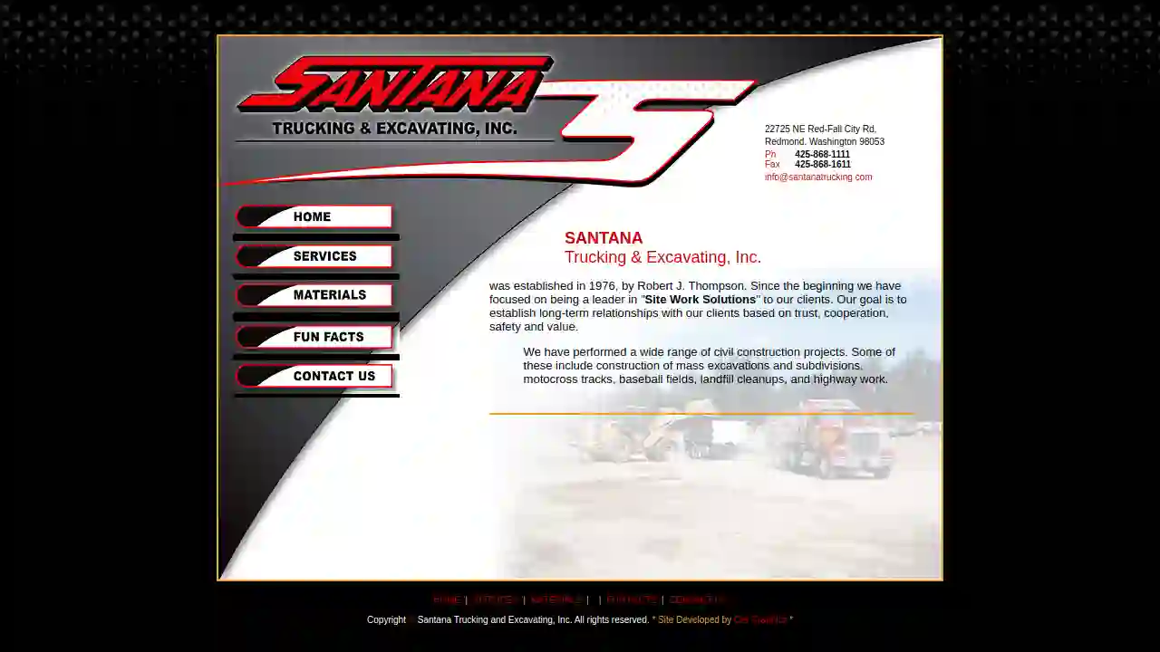 Santana Trucking and Excavating, Inc