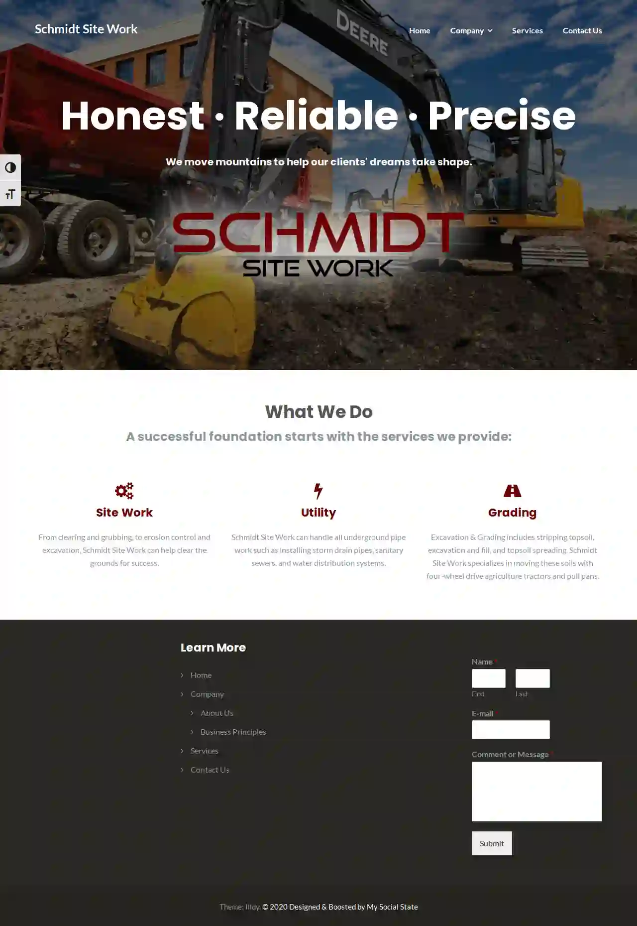 Schmidt Site Work