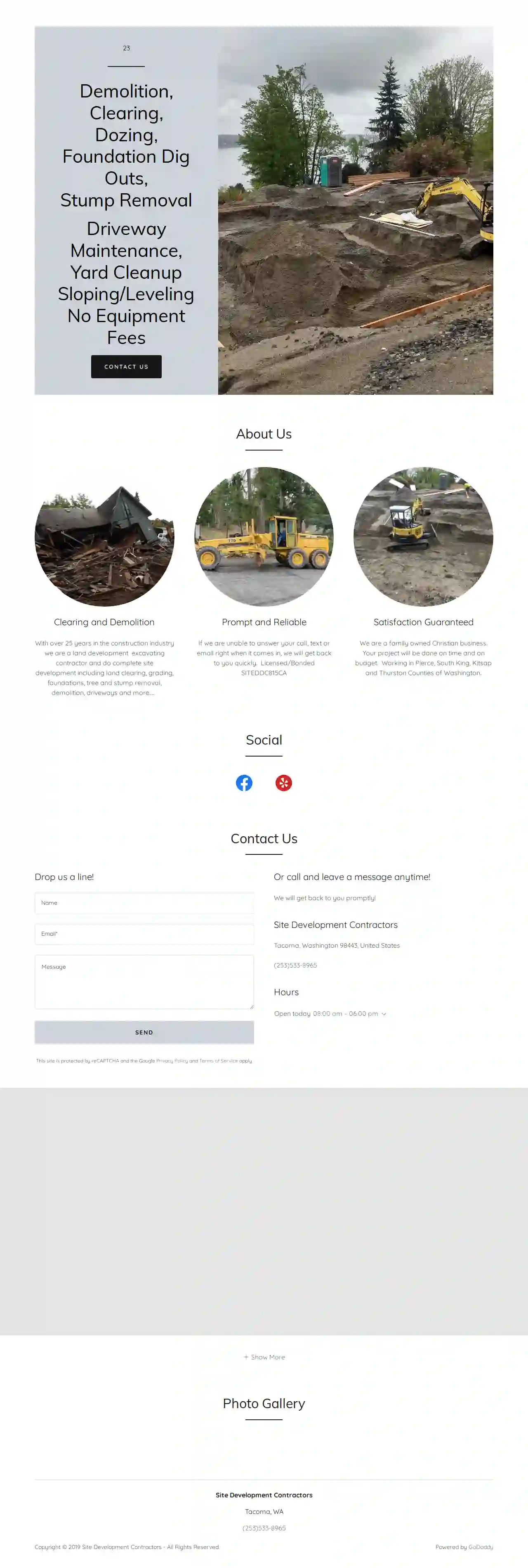 Site Development Contractors