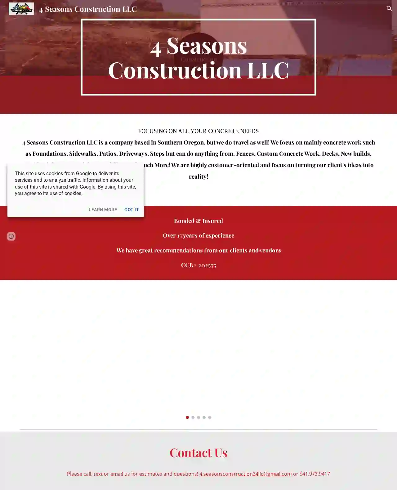 4 Seasons Construction LLC