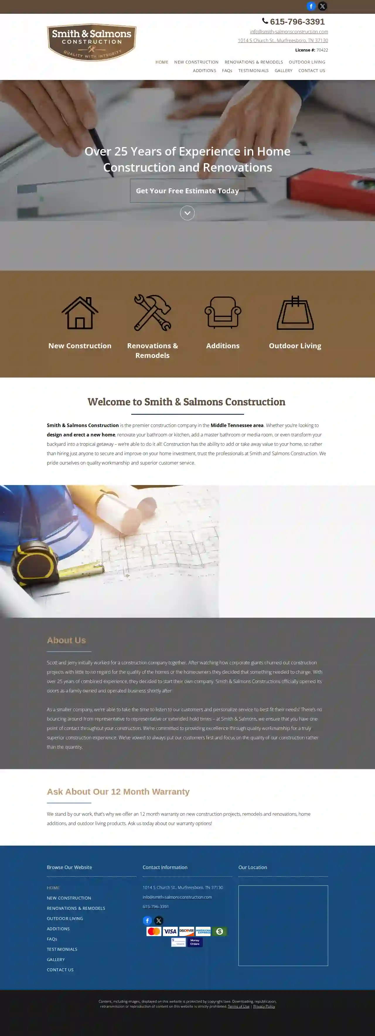 Smith & Salmons Construction