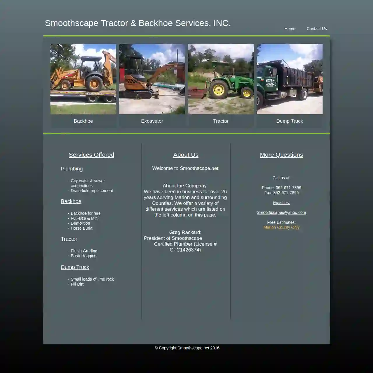 Smoothscape Tractor Services, Inc.