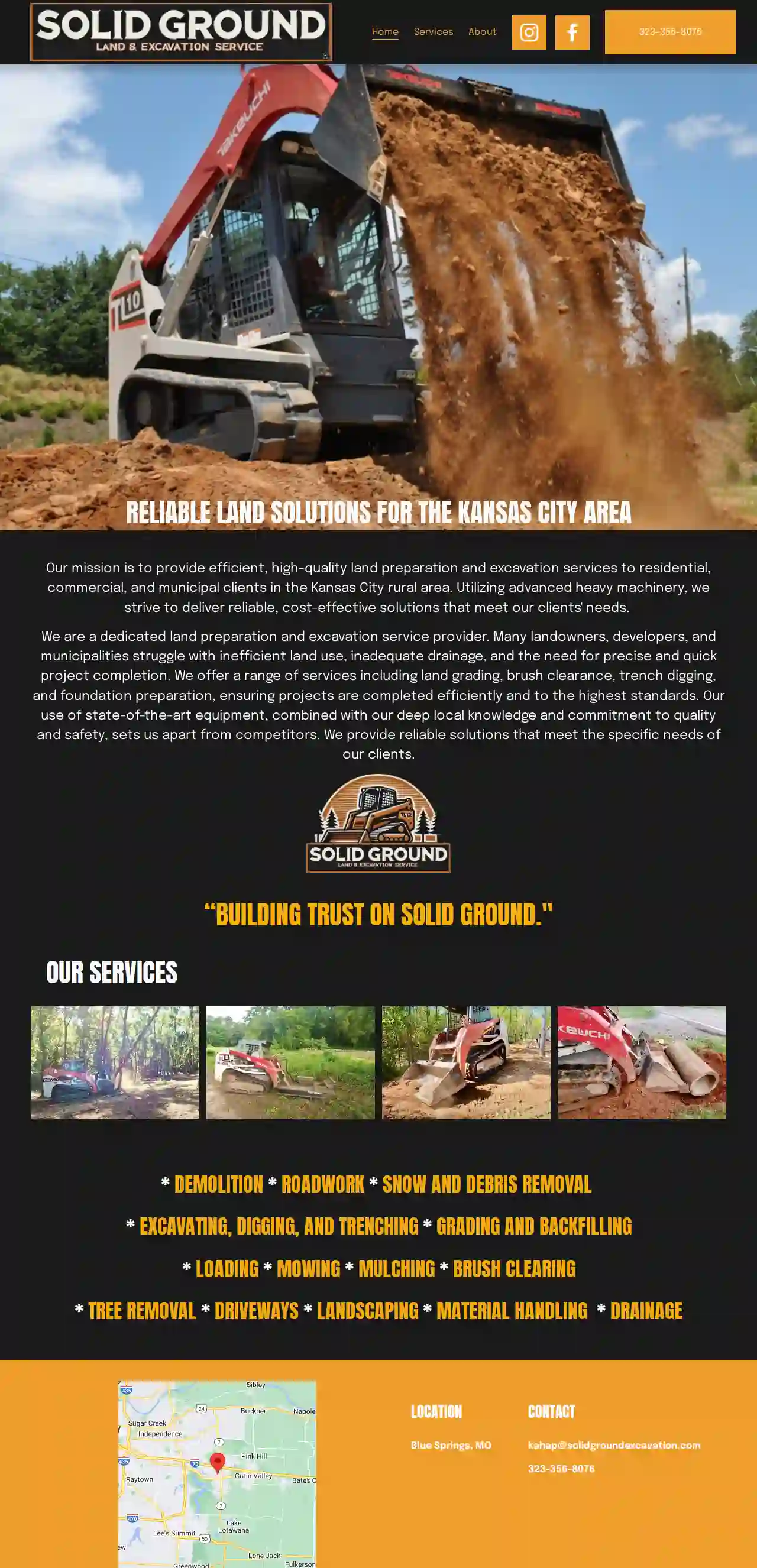 Solid Ground Land & Excavation Service