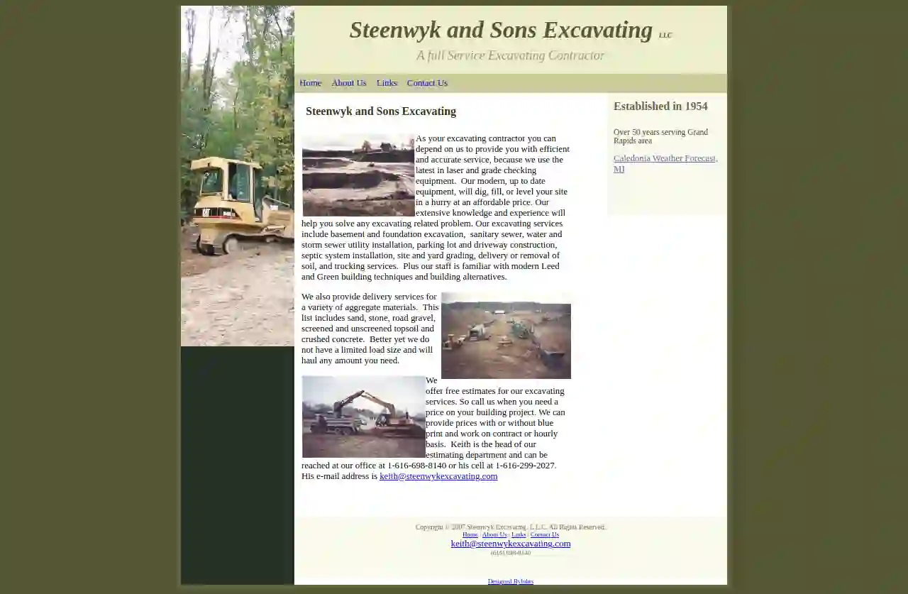 Steenwyk & Sons Excavating LLC