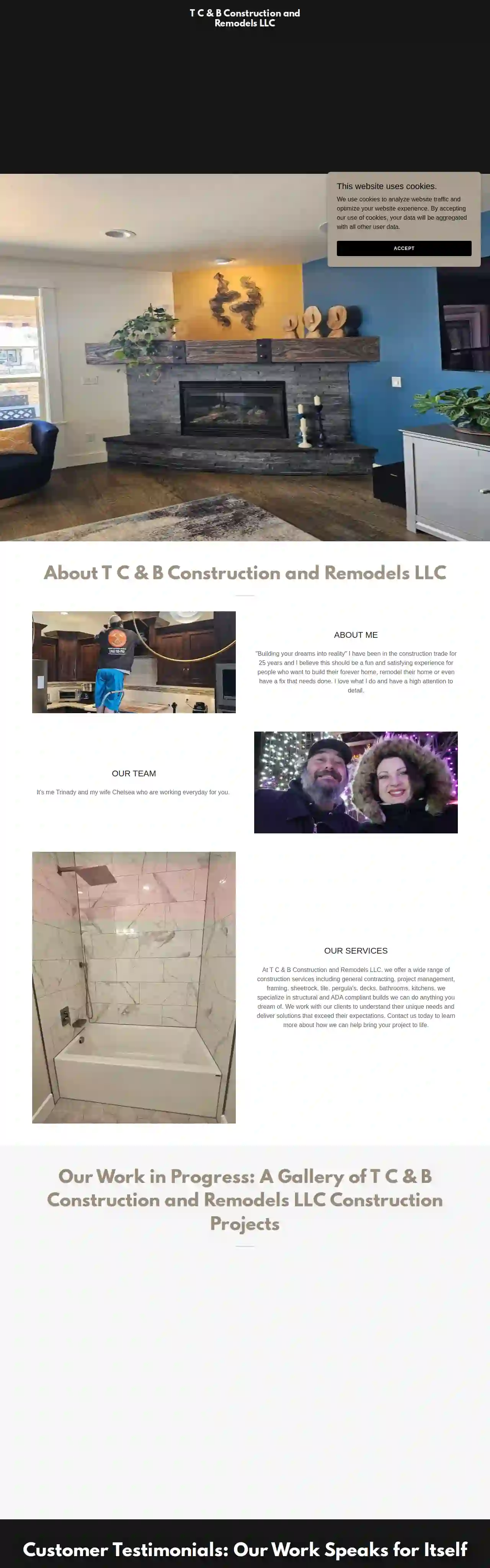 T C & B Construction and Remodels LLC