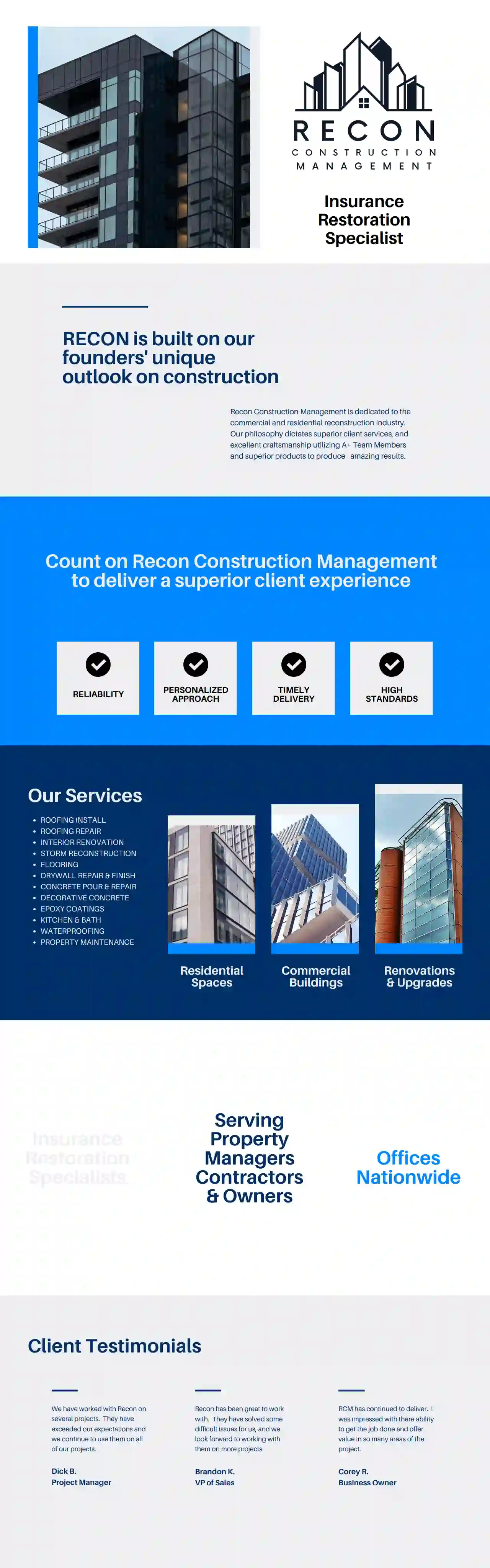 Recon Construction Management