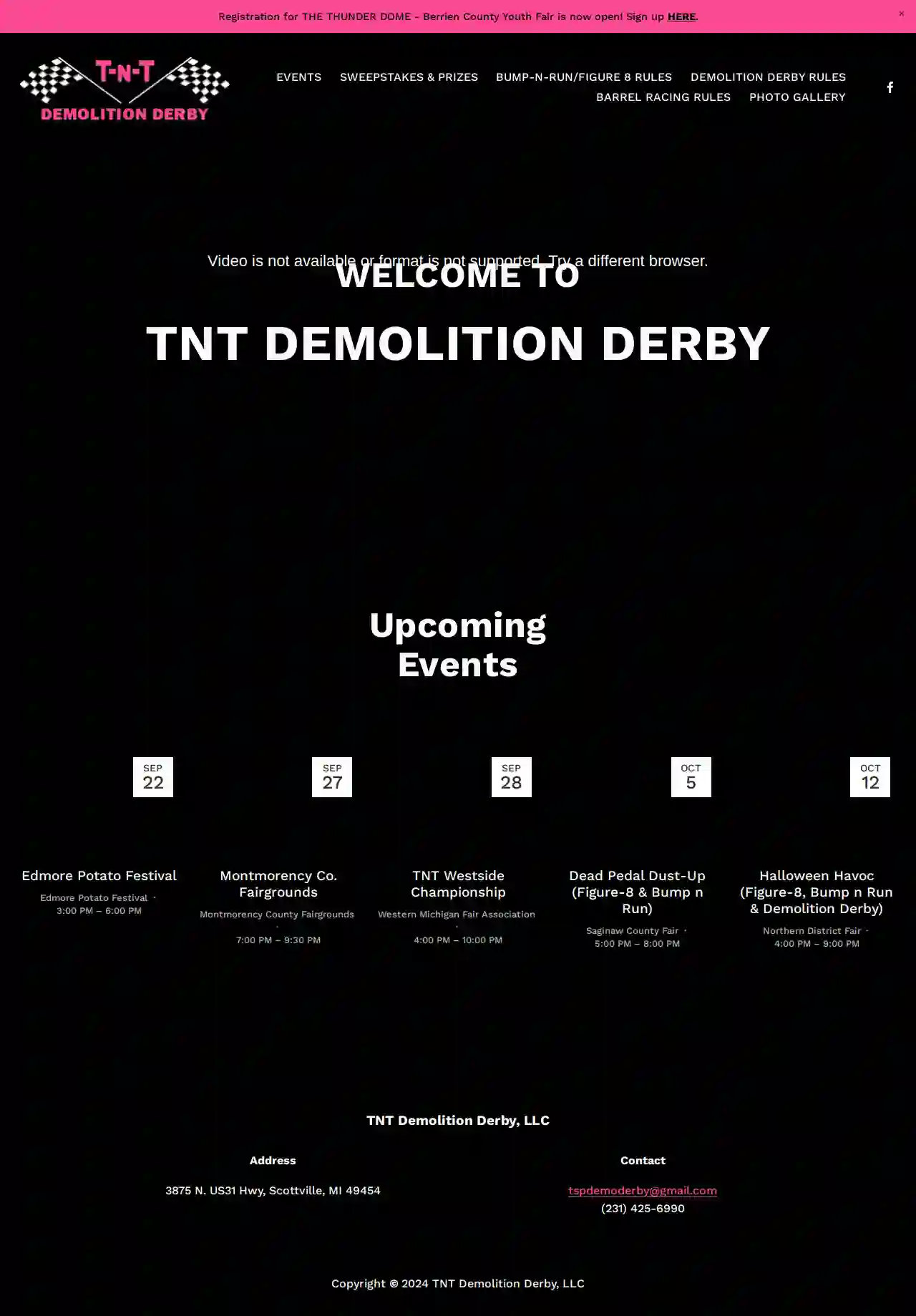 TNT Demolition Derby LLC