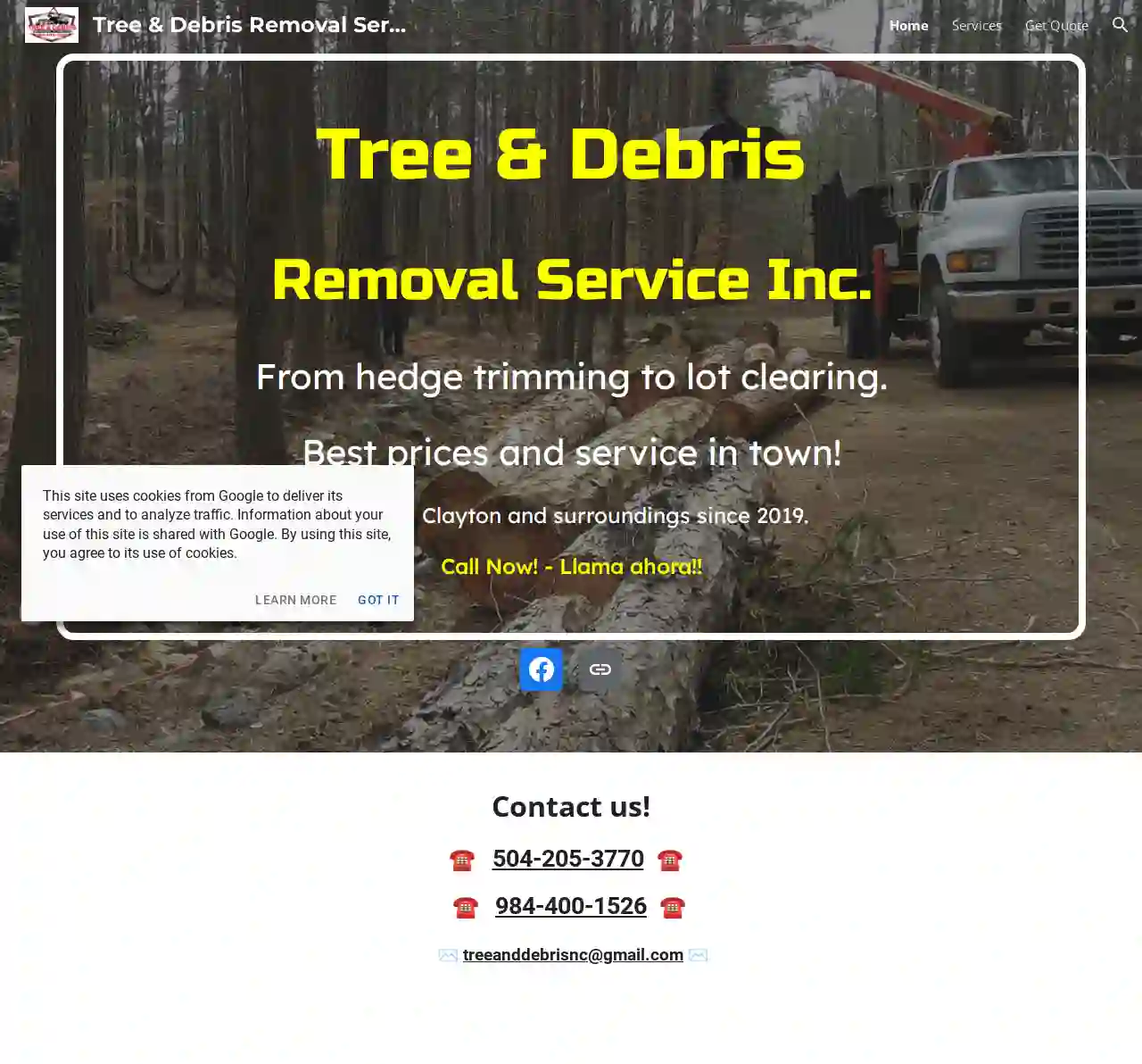 Tree & Debris Removal Service