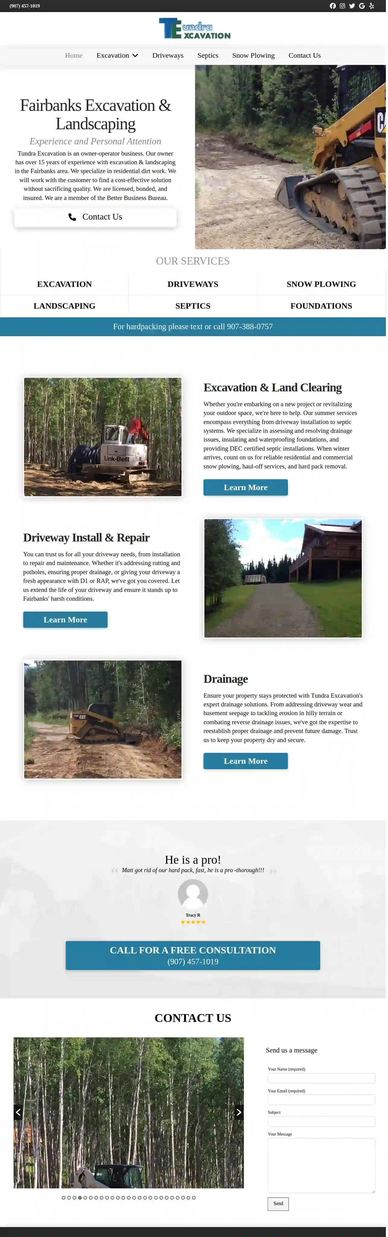 Tundra Excavation & Landscaping