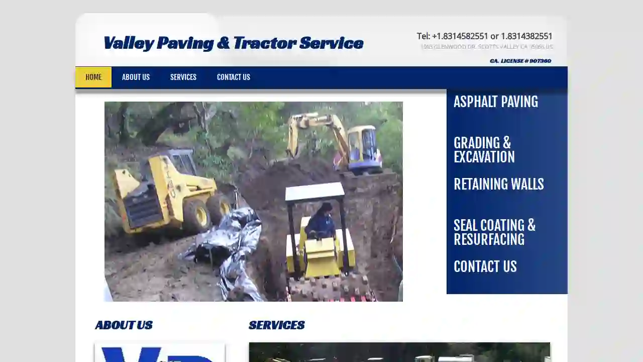 Valley Paving & Tractor Services