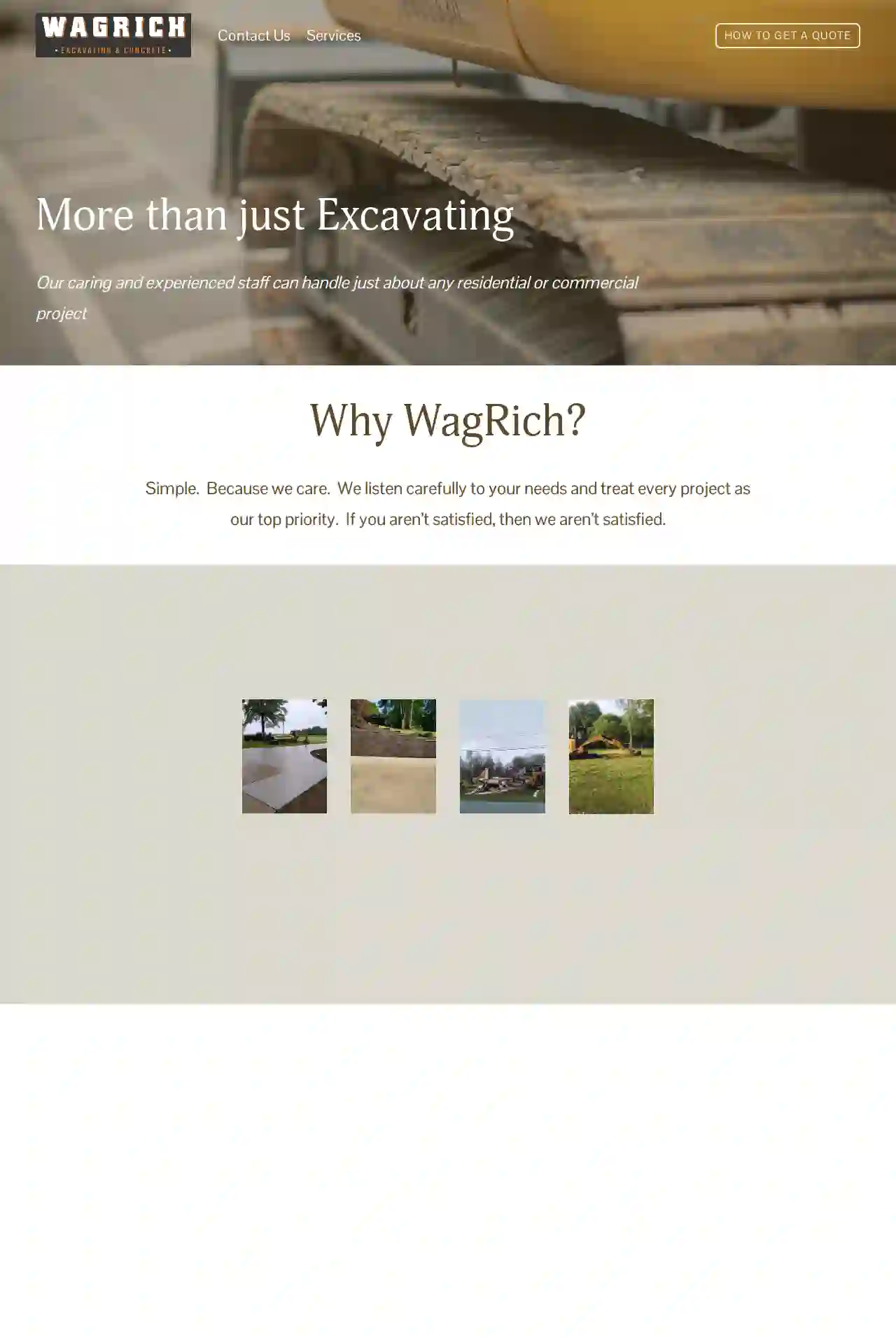 WagRich Excavating and Concrete