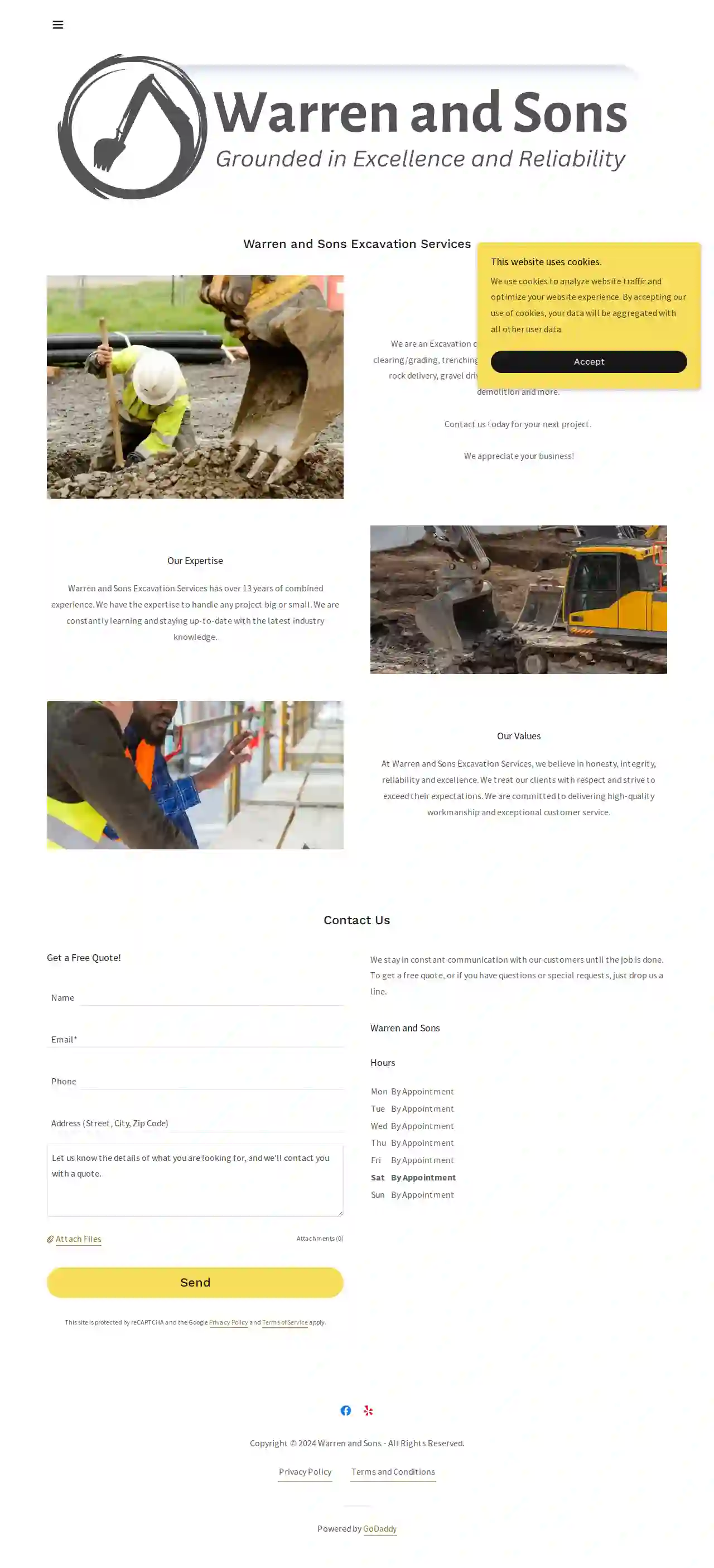 Warren And Sons Excavation Services