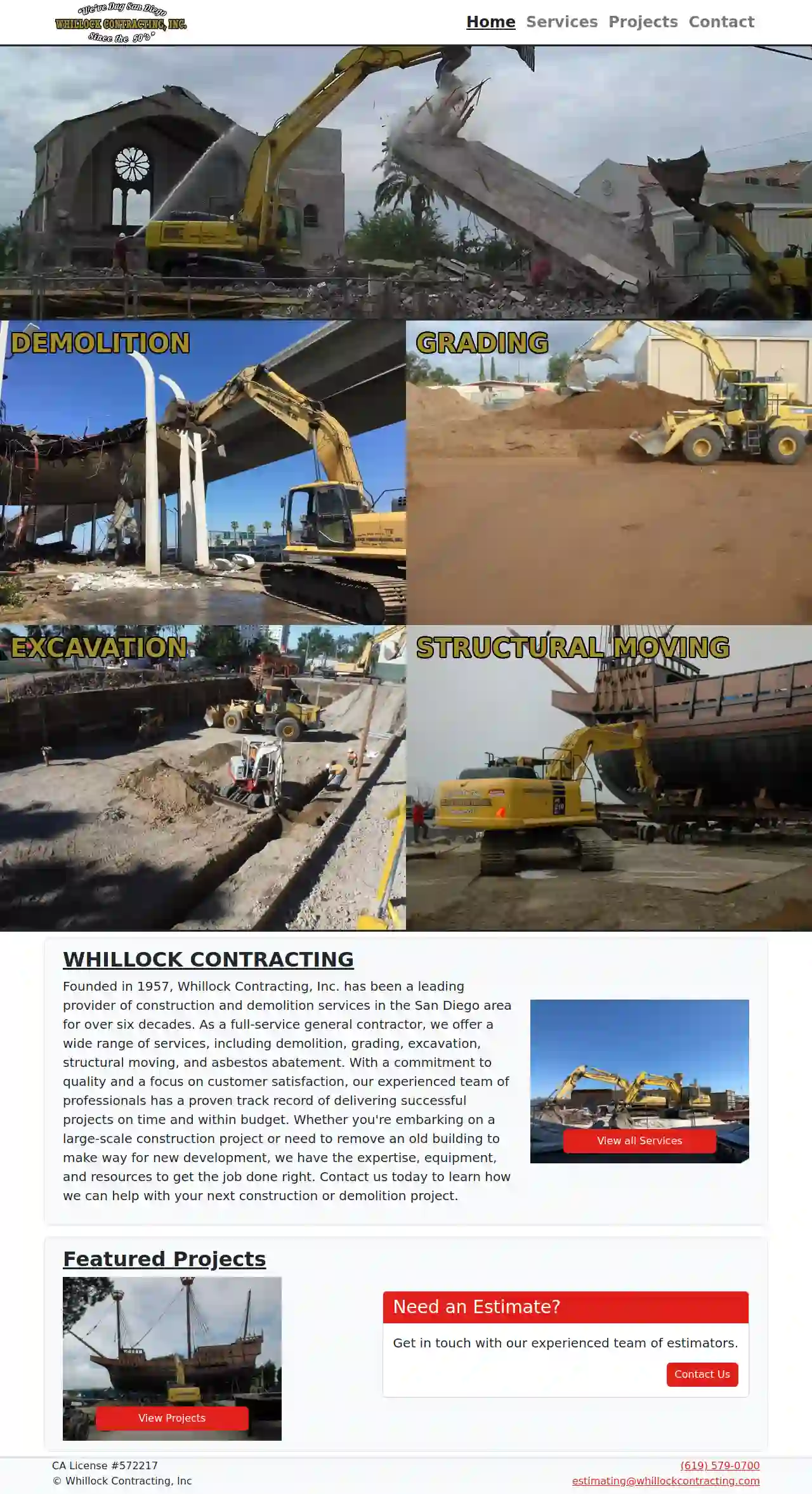 Whillock Contracting Inc