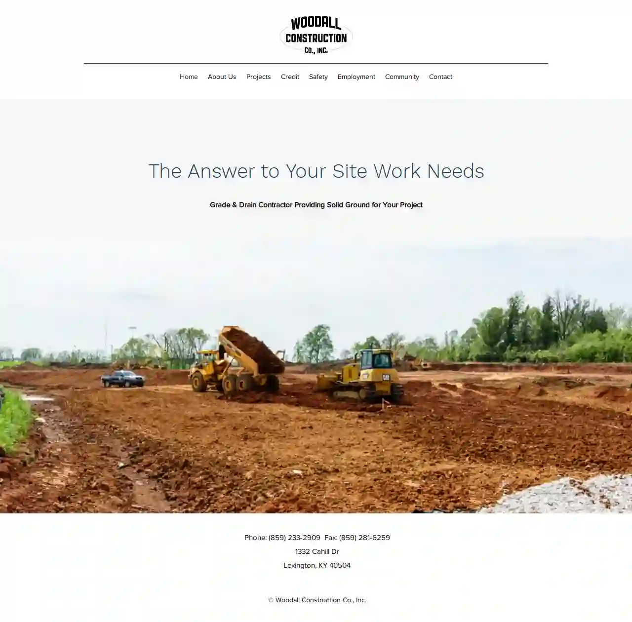 Woodall Construction Co Inc