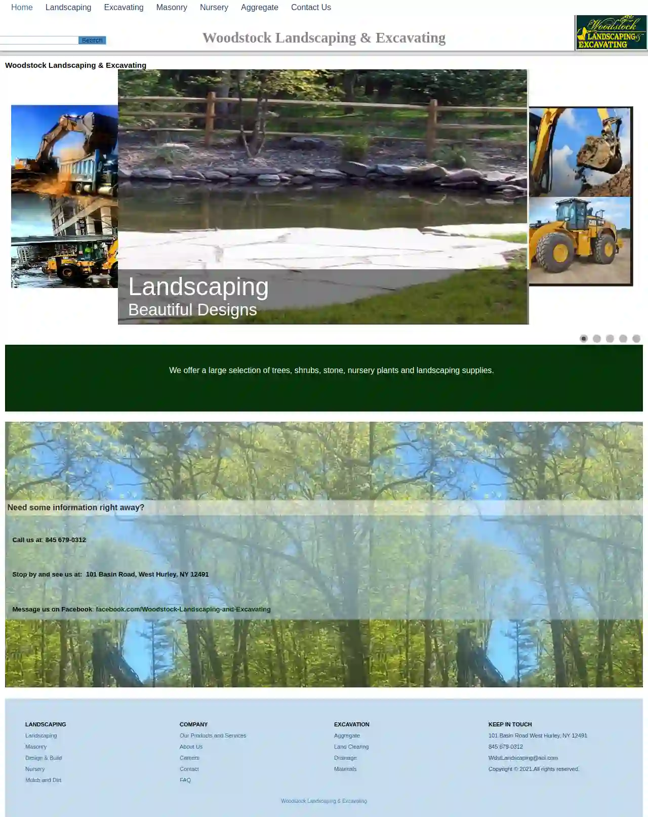 Woodstock Landscaping & Excavating LLC