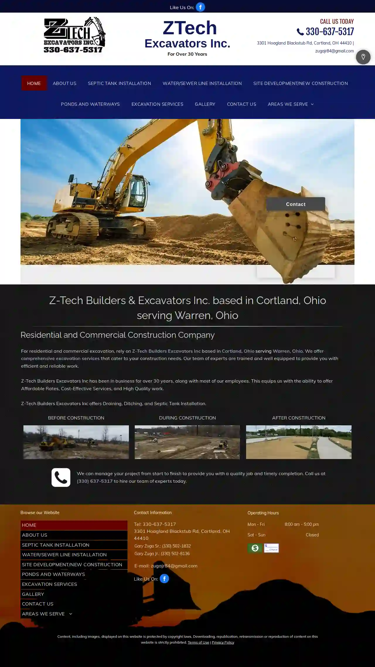 Z-Tech Builders Excavators Inc